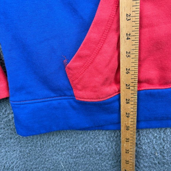 Fanatics Texas Rangers Baseball Hoodie Pullover Blue Red Mens XL - Picture 4 of 7